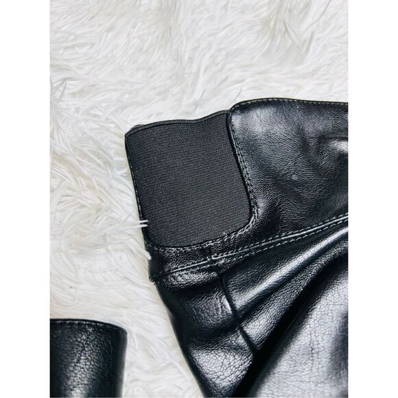 White House Women’s Gracelynn Black Slouch Boots Size 9W - Picture 5 of 12